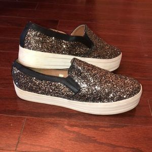 Mossimo Glitter Platform Sneakers